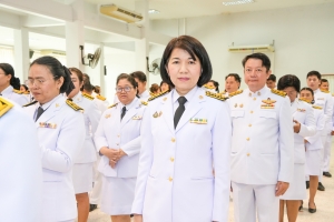มรภ.เทพสตรี ร่วมพิธีวันพระบาทสมเด็จพระพุทธยอดฟ้าจุฬาโลกมหาราช และวันที่ระลึกมหาจักรีบรมราชวงศ์