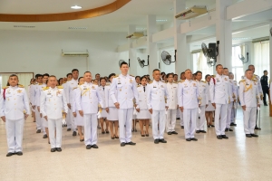 มรภ.เทพสตรี ร่วมพิธีวันพระบาทสมเด็จพระพุทธยอดฟ้าจุฬาโลกมหาราช และวันที่ระลึกมหาจักรีบรมราชวงศ์