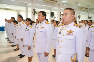 มรภ.เทพสตรี ร่วมพิธีวันพระบาทสมเด็จพระพุทธยอดฟ้าจุฬาโลกมหาราช และวันที่ระลึกมหาจักรีบรมราชวงศ์