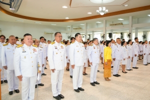 มรภ.เทพสตรี ร่วมพิธีวันพระบาทสมเด็จพระพุทธยอดฟ้าจุฬาโลกมหาราช และวันที่ระลึกมหาจักรีบรมราชวงศ์