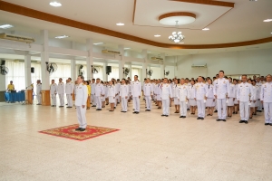 มรภ.เทพสตรี ร่วมพิธีวันพระบาทสมเด็จพระพุทธยอดฟ้าจุฬาโลกมหาราช และวันที่ระลึกมหาจักรีบรมราชวงศ์