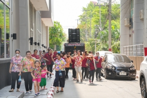 รร.สาธิต มรภ.เทพสตรี จัดงานสืบสานประเพณีสงกรานต์