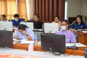 การประชุม คกก.ติดตามเร่งรัดผลการดำเนินงานตามตัวชี้วัดของแผนปฏิบัติราชการ ประจำปีงบประมาณ พ.ศ. 2568 ครั้งที่ 3/68