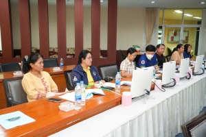 การประชุม คกก.ติดตามเร่งรัดผลการดำเนินงานตามตัวชี้วัดของแผนปฏิบัติราชการ ประจำปีงบประมาณ พ.ศ. 2568 ครั้งที่ 3/68