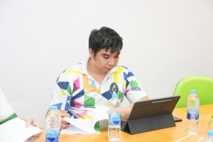 การประชุม คกก.ดำเนินงานการจัดทำแบบประเมินผลความพึงพอใจของผู้รับบริการของพนักงานในสถาบันอุดมศึกษา สายสนับสนุน ครั้งที่ 1/68