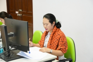 การประชุม คกก.ดำเนินงานการจัดทำแบบประเมินผลความพึงพอใจของผู้รับบริการของพนักงานในสถาบันอุดมศึกษา สายสนับสนุน ครั้งที่ 1/68