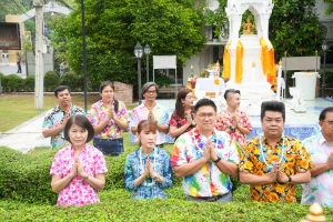 มรภ.เทพสตรี จัดงานทำบุญกลางบ้าน สืบสานประเพณีสงกรานต์ ประจำปี พ.ศ. 2568