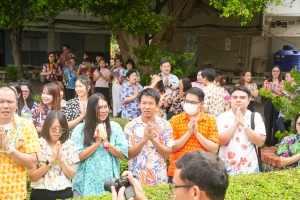 มรภ.เทพสตรี จัดงานทำบุญกลางบ้าน สืบสานประเพณีสงกรานต์ ประจำปี พ.ศ. 2568