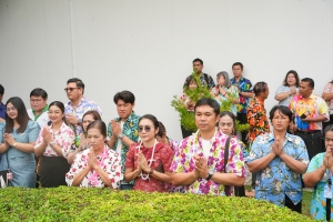 มรภ.เทพสตรี จัดงานทำบุญกลางบ้าน สืบสานประเพณีสงกรานต์ ประจำปี พ.ศ. 2568