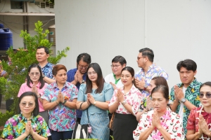 มรภ.เทพสตรี จัดงานทำบุญกลางบ้าน สืบสานประเพณีสงกรานต์ ประจำปี พ.ศ. 2568