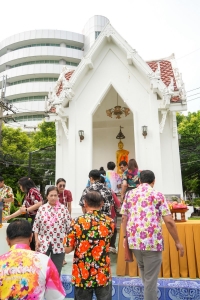 มรภ.เทพสตรี จัดงานทำบุญกลางบ้าน สืบสานประเพณีสงกรานต์ ประจำปี พ.ศ. 2568