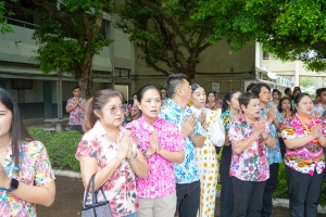 มรภ.เทพสตรี จัดงานทำบุญกลางบ้าน สืบสานประเพณีสงกรานต์ ประจำปี พ.ศ. 2568