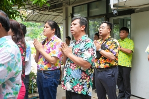 มรภ.เทพสตรี จัดงานทำบุญกลางบ้าน สืบสานประเพณีสงกรานต์ ประจำปี พ.ศ. 2568