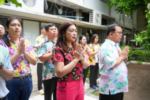 มรภ.เทพสตรี จัดงานทำบุญกลางบ้าน สืบสานประเพณีสงกรานต์ ประจำปี พ.ศ. 2568