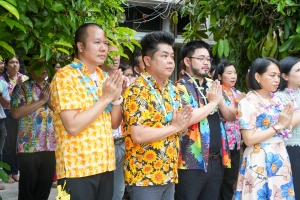 มรภ.เทพสตรี จัดงานทำบุญกลางบ้าน สืบสานประเพณีสงกรานต์ ประจำปี พ.ศ. 2568