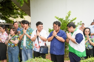 มรภ.เทพสตรี จัดงานทำบุญกลางบ้าน สืบสานประเพณีสงกรานต์ ประจำปี พ.ศ. 2568