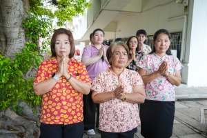 มรภ.เทพสตรี จัดงานทำบุญกลางบ้าน สืบสานประเพณีสงกรานต์ ประจำปี พ.ศ. 2568