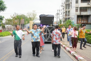 มรภ.เทพสตรี จัดงานทำบุญกลางบ้าน สืบสานประเพณีสงกรานต์ ประจำปี พ.ศ. 2568