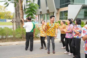 มรภ.เทพสตรี จัดงานทำบุญกลางบ้าน สืบสานประเพณีสงกรานต์ ประจำปี พ.ศ. 2568