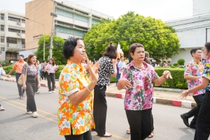 มรภ.เทพสตรี จัดงานทำบุญกลางบ้าน สืบสานประเพณีสงกรานต์ ประจำปี พ.ศ. 2568