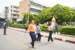 มรภ.เทพสตรี จัดงานทำบุญกลางบ้าน สืบสานประเพณีสงกรานต์ ประจำปี พ.ศ. 2568