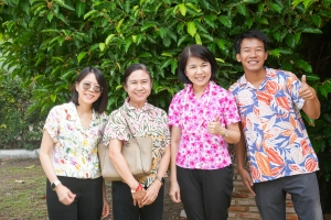 มรภ.เทพสตรี จัดงานทำบุญกลางบ้าน สืบสานประเพณีสงกรานต์ ประจำปี พ.ศ. 2568