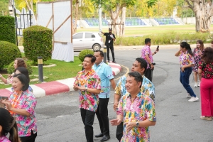 มรภ.เทพสตรี จัดงานทำบุญกลางบ้าน สืบสานประเพณีสงกรานต์ ประจำปี พ.ศ. 2568
