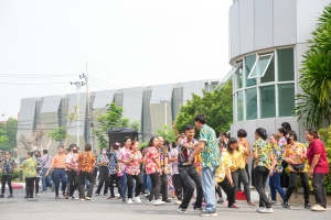 มรภ.เทพสตรี จัดงานทำบุญกลางบ้าน สืบสานประเพณีสงกรานต์ ประจำปี พ.ศ. 2568