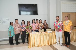 มรภ.เทพสตรี จัดงานทำบุญกลางบ้าน สืบสานประเพณีสงกรานต์ ประจำปี พ.ศ. 2568