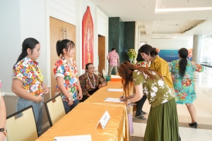 มรภ.เทพสตรี จัดงานทำบุญกลางบ้าน สืบสานประเพณีสงกรานต์ ประจำปี พ.ศ. 2568