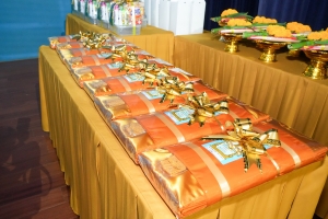 มรภ.เทพสตรี จัดงานทำบุญกลางบ้าน สืบสานประเพณีสงกรานต์ ประจำปี พ.ศ. 2568