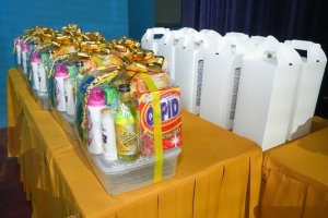 มรภ.เทพสตรี จัดงานทำบุญกลางบ้าน สืบสานประเพณีสงกรานต์ ประจำปี พ.ศ. 2568