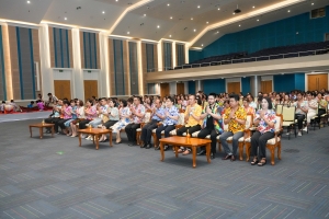 มรภ.เทพสตรี จัดงานทำบุญกลางบ้าน สืบสานประเพณีสงกรานต์ ประจำปี พ.ศ. 2568