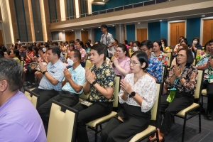 มรภ.เทพสตรี จัดงานทำบุญกลางบ้าน สืบสานประเพณีสงกรานต์ ประจำปี พ.ศ. 2568