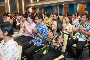 มรภ.เทพสตรี จัดงานทำบุญกลางบ้าน สืบสานประเพณีสงกรานต์ ประจำปี พ.ศ. 2568