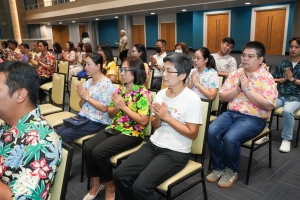 มรภ.เทพสตรี จัดงานทำบุญกลางบ้าน สืบสานประเพณีสงกรานต์ ประจำปี พ.ศ. 2568