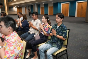มรภ.เทพสตรี จัดงานทำบุญกลางบ้าน สืบสานประเพณีสงกรานต์ ประจำปี พ.ศ. 2568