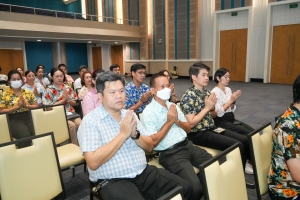 มรภ.เทพสตรี จัดงานทำบุญกลางบ้าน สืบสานประเพณีสงกรานต์ ประจำปี พ.ศ. 2568