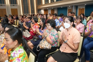 มรภ.เทพสตรี จัดงานทำบุญกลางบ้าน สืบสานประเพณีสงกรานต์ ประจำปี พ.ศ. 2568