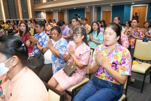 มรภ.เทพสตรี จัดงานทำบุญกลางบ้าน สืบสานประเพณีสงกรานต์ ประจำปี พ.ศ. 2568