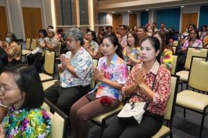 มรภ.เทพสตรี จัดงานทำบุญกลางบ้าน สืบสานประเพณีสงกรานต์ ประจำปี พ.ศ. 2568