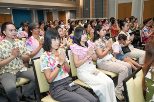 มรภ.เทพสตรี จัดงานทำบุญกลางบ้าน สืบสานประเพณีสงกรานต์ ประจำปี พ.ศ. 2568