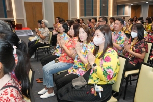 มรภ.เทพสตรี จัดงานทำบุญกลางบ้าน สืบสานประเพณีสงกรานต์ ประจำปี พ.ศ. 2568