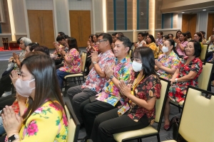 มรภ.เทพสตรี จัดงานทำบุญกลางบ้าน สืบสานประเพณีสงกรานต์ ประจำปี พ.ศ. 2568
