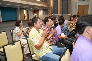 มรภ.เทพสตรี จัดงานทำบุญกลางบ้าน สืบสานประเพณีสงกรานต์ ประจำปี พ.ศ. 2568