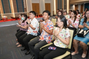 มรภ.เทพสตรี จัดงานทำบุญกลางบ้าน สืบสานประเพณีสงกรานต์ ประจำปี พ.ศ. 2568