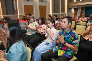 มรภ.เทพสตรี จัดงานทำบุญกลางบ้าน สืบสานประเพณีสงกรานต์ ประจำปี พ.ศ. 2568