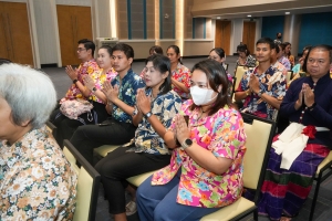 มรภ.เทพสตรี จัดงานทำบุญกลางบ้าน สืบสานประเพณีสงกรานต์ ประจำปี พ.ศ. 2568