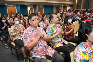 มรภ.เทพสตรี จัดงานทำบุญกลางบ้าน สืบสานประเพณีสงกรานต์ ประจำปี พ.ศ. 2568