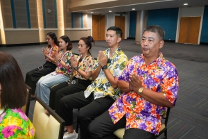 มรภ.เทพสตรี จัดงานทำบุญกลางบ้าน สืบสานประเพณีสงกรานต์ ประจำปี พ.ศ. 2568